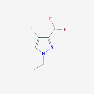 3-(difluoromethyl)-1-ethyl-4-iodo-1H-pyrazole