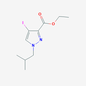 ethyl 4-iodo-1-isobutyl-1H-pyrazole-3-carboxylate