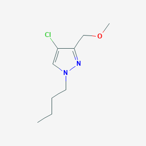 1-butyl-4-chloro-3-(methoxymethyl)-1H-pyrazole