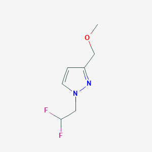 1-(2,2-difluoroethyl)-3-(methoxymethyl)-1H-pyrazole