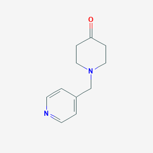 molecular formula C11H14N2O B165356 1-(吡啶-4-基甲基)哌啶-4-酮 CAS No. 126832-82-4
