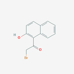 molecular formula C12H9BrO2 B1653667 2-Bromo-1-(2-hydroxynaphthalen-1-YL)ethanone CAS No. 189159-29-3