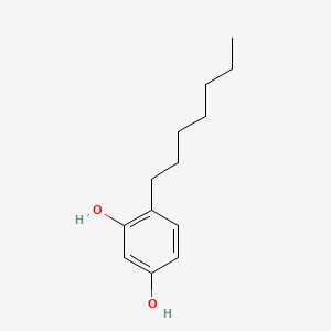 molecular formula C13H20O2 B1653679 4-Heptylresorcinol CAS No. 18979-65-2