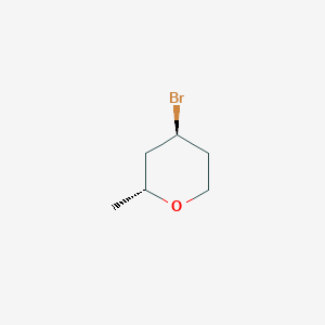 molecular formula C6H11BrO B1653690 (2R,4S)-4-bromo-2-methyloxane CAS No. 1909286-64-1