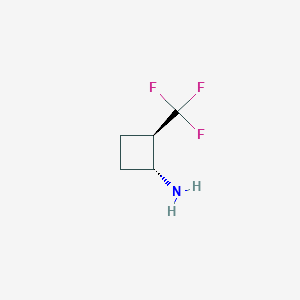 (1R,2R)-2-(Trifluoromethyl)cyclobutan-1-amine