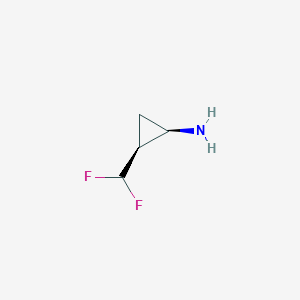 (1R,2S)-2-(Difluoromethyl)cyclopropan-1-amine