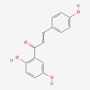 2-Propen-1-one, 1-(2,5-dihydroxyphenyl)-3-(4-hydroxyphenyl)-