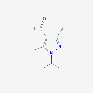 3-Bromo-5-methyl-1-propan-2-ylpyrazole-4-carbaldehyde