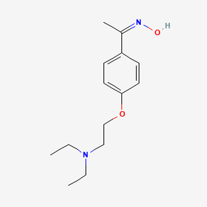 4'-(2-(Diethylamino)ethoxy)acetophenone oxime