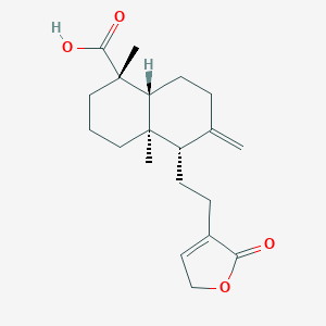 molecular formula C20H28O4 B016538 松脂酸 CAS No. 40433-82-7
