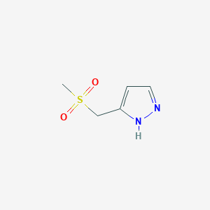 5-(methylsulfonylmethyl)-1H-pyrazole
