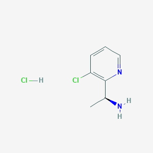 (S)-1-(3-Chloropyridin-2-yl)ethanamine HCl