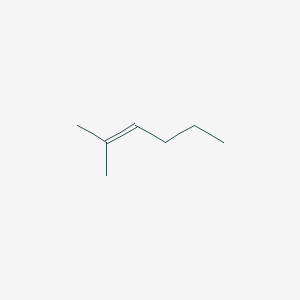 molecular formula C7H14 B165381 2-甲基-2-己烯 CAS No. 2738-19-4