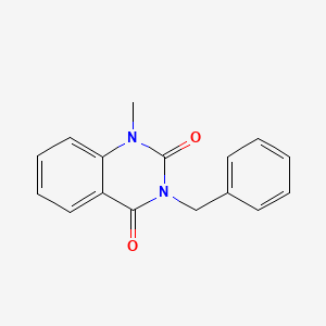 molecular formula C16H14N2O2 B1653846 3-Benzyl-1-methylquinazoline-2,4(1H,3H)-dione CAS No. 199587-91-2