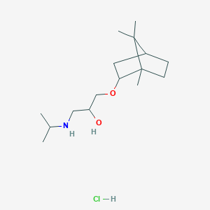 3-(2-Bornyloxy)-3-(isopropylamino)-2-propanol hydrochloride
