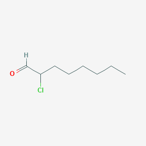 molecular formula C8H15ClO B1653886 2-Chlorooctanal CAS No. 20334-54-7