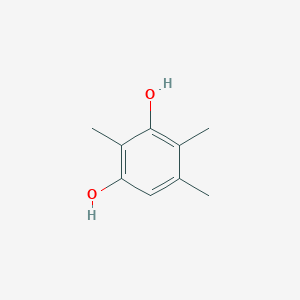 molecular formula C9H12O2 B1653906 2,4,5-Trimethylbenzene-1,3-diol CAS No. 20427-81-0