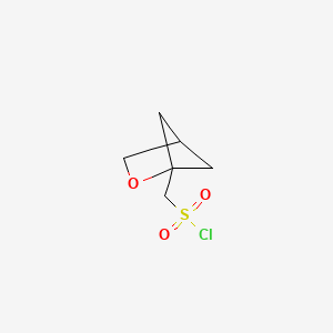 {2-Oxabicyclo[2.1.1]hexan-1-yl}methanesulfonyl chloride