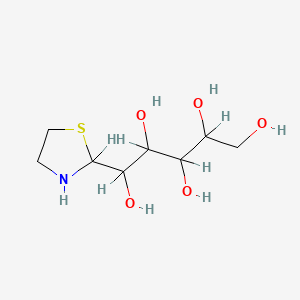 1-(2-Thiazolidinyl)1,2,3,4,5-pentanepentol