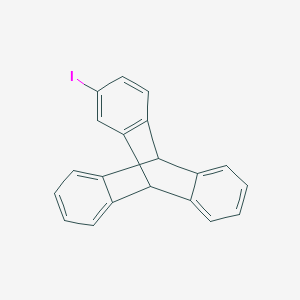 molecular formula C20H13I B1653959 4-Iodopentacyclo[6.6.6.02,7.09,14.015,20]icosa-2(7),3,5,9,11,13,15,17,19-nonaene CAS No. 20712-01-0