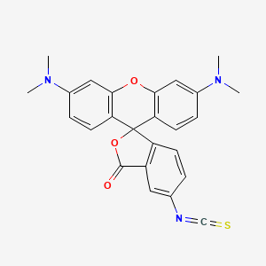 Spiro[isobenzofuran-1(3H),9'-[9H]xanthen]-3-one, 3',6'-bis(dimethylamino)-5-isothiocyanato-