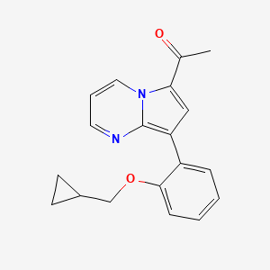 molecular formula C19H18N2O2 B1653977 TP-472N CAS No. 2080306-24-5