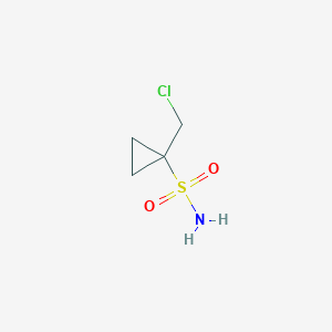 1-(Chloromethyl)cyclopropane-1-sulfonamide