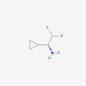 (1R)-1-Cyclopropyl-2,2-difluoroethanamine