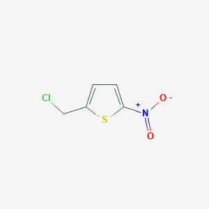 molecular formula C5H4ClNO2S B1653994 2-(Chloromethyl)-5-nitrothiophene CAS No. 20898-86-6