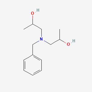 molecular formula C13H21NO2 B1653996 1,1'-(Benzylimino)dipropan-2-ol CAS No. 20919-82-8