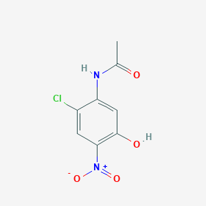 N-(2-Chloro-5-hydroxy-4-nitrophenyl)acetamide