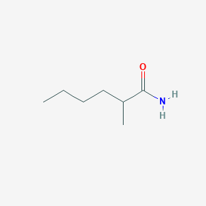 molecular formula C7H15NO B1654000 2-Methylhexanamide CAS No. 20923-63-1