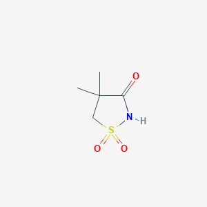 4,4-Dimethylisothiazolidin-3-one 1,1-dioxide