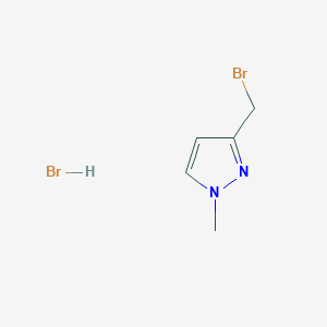 3-(Bromomethyl)-1-methyl-1H-pyrazole hydrobromide