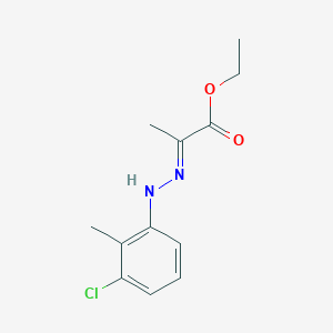 ethyl (2E)-2-[(3-chloro-2-methylphenyl)hydrazinylidene]propanoate