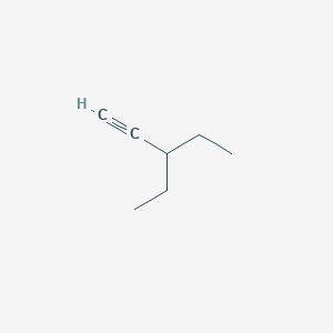 molecular formula C7H12 B1654094 1-Pentyne, 3-ethyl- CAS No. 21020-26-8