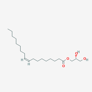 molecular formula C21H40O4 B165414 (2R)-2,3-二羟丙基(9Z)-十八-9-烯酸酯 CAS No. 129731-08-4