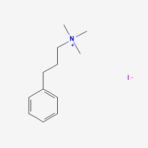 molecular formula C12H20IN B1654173 Phenpropyl-trimethylammonium iodide CAS No. 2125-48-6