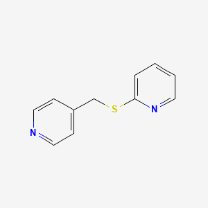 2-[(Pyridin-4-ylmethyl)sulfanyl]pyridine