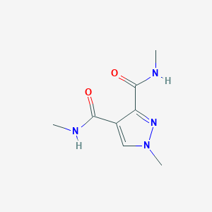 Pyrazole-3,4-dicarboxamide, N,N',1-trimethyl-