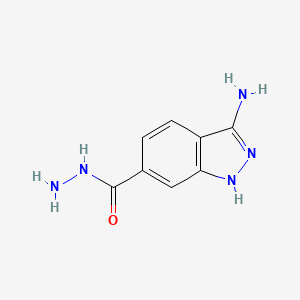 3-Amino-1H-indazole-6-carbohydrazide