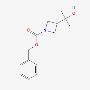 Benzyl 3-(2-hydroxypropan-2-yl)azetidine-1-carboxylate