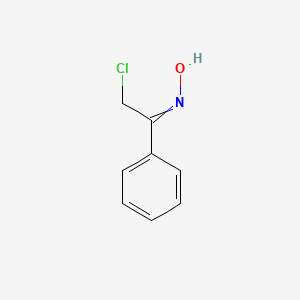 Ethanone, 2-chloro-1-phenyl-, oxime