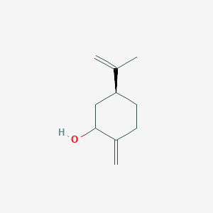 molecular formula C10H16O B1654249 (5S)-2-Methylidene-5-prop-1-en-2-ylcyclohexan-1-ol CAS No. 216655-62-8