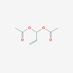 molecular formula C7H10O4 B165430 Allylidene diacetate CAS No. 869-29-4