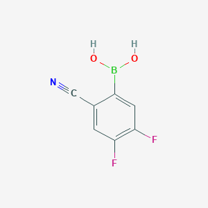 (2-Cyano-4,5-difluorophenyl)boronic acid