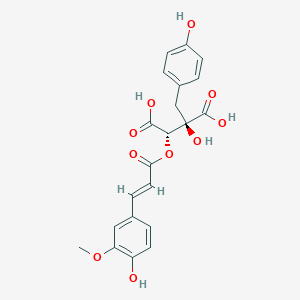 molecular formula C21H20O10 B1654313 Cimicifugic acid E CAS No. 219986-67-1