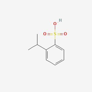 molecular formula C9H12O3S B1654317 o-Cumenesulfonic acid CAS No. 22033-07-4