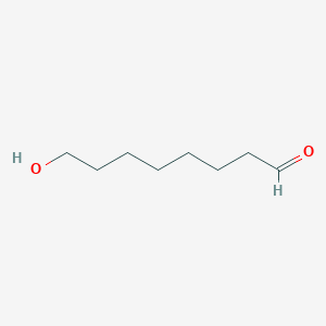 molecular formula C8H16O2 B1654321 8-羟基辛醛 CAS No. 22054-14-4