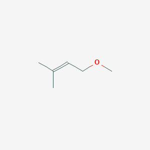 molecular formula C6H12O B1654327 1-Methoxy-3-methyl-2-butene CAS No. 22093-99-8